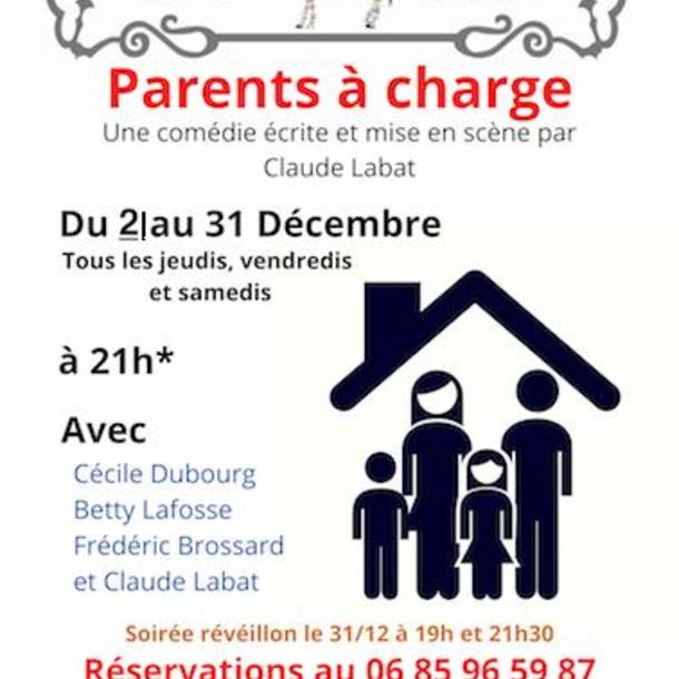 Café Théâtre le Zèbre : Parents à charge